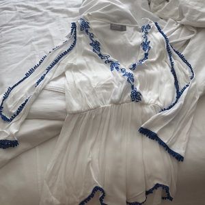 LF Cold Shoulder Romper